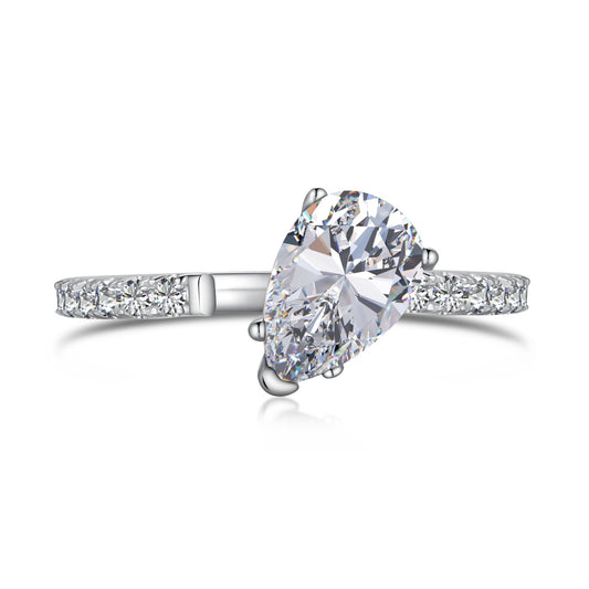Free Size Pear Ring
