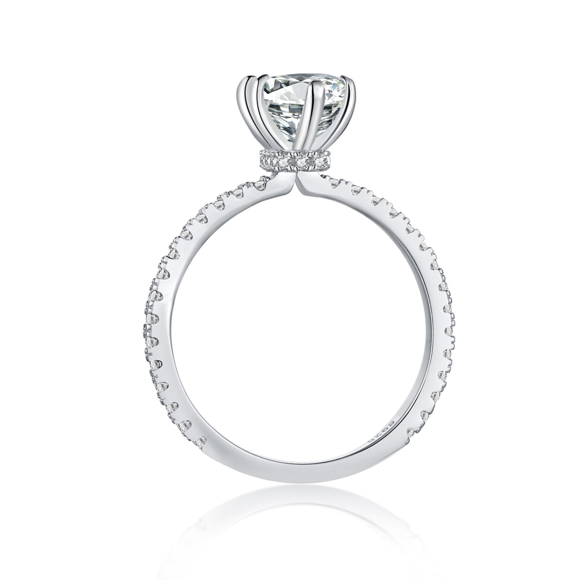 Marquise White Ring