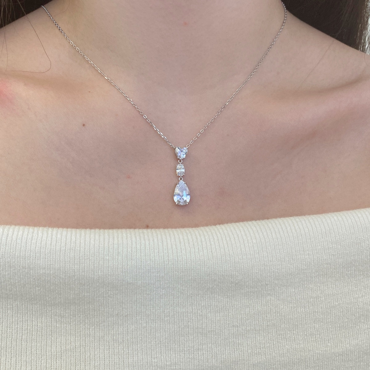 Pear Necklace