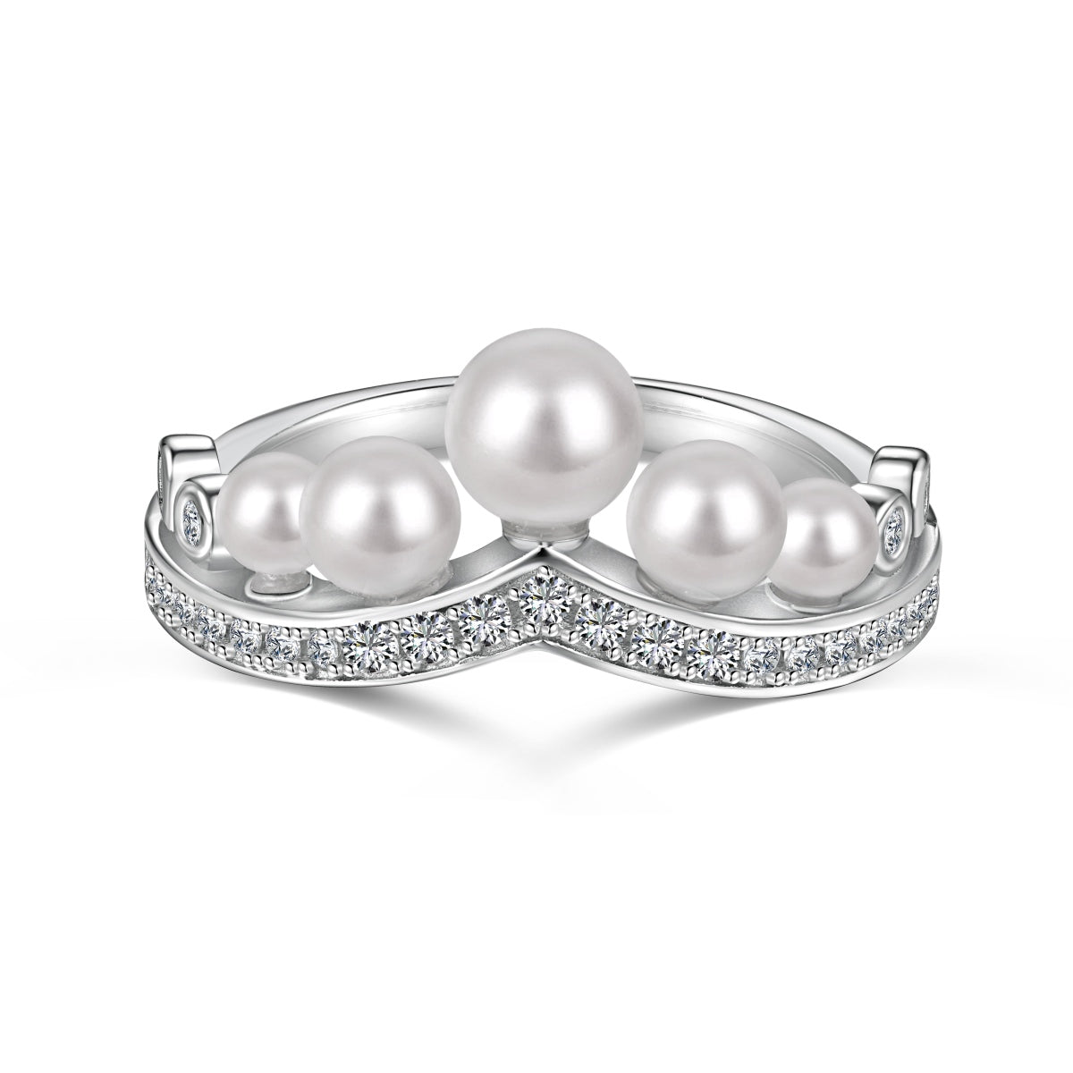 Pearl Arch Ring