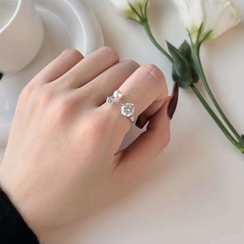 Free Size Pearl Ring