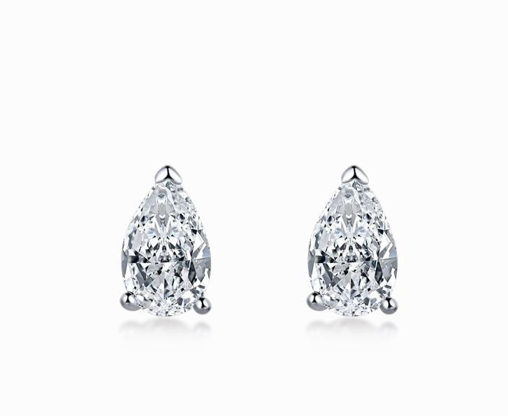 Pear Stud Earring