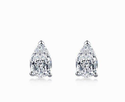 Pear Stud Earring