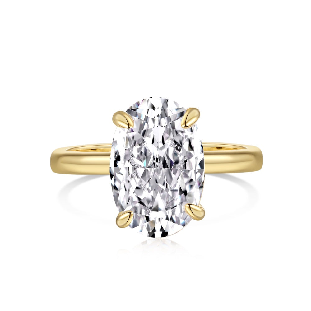 Oval Gold Ring